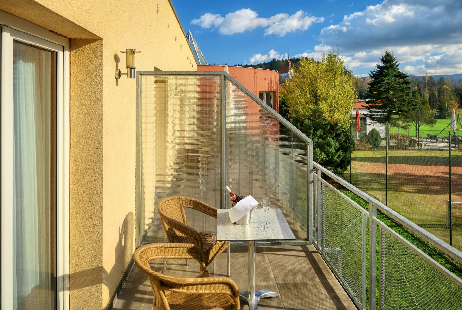 Apartmá s balkonem